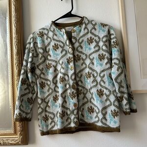 Vintage cropped size small sweater. Orlon acrylic.